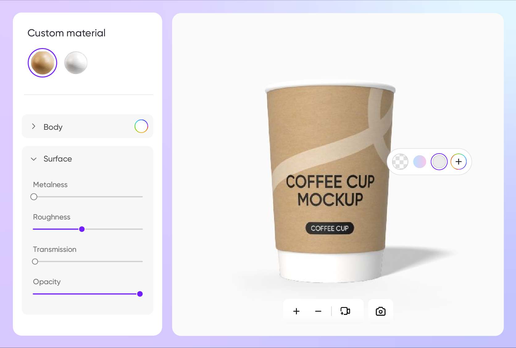 Material that highlights your eco-friendly values