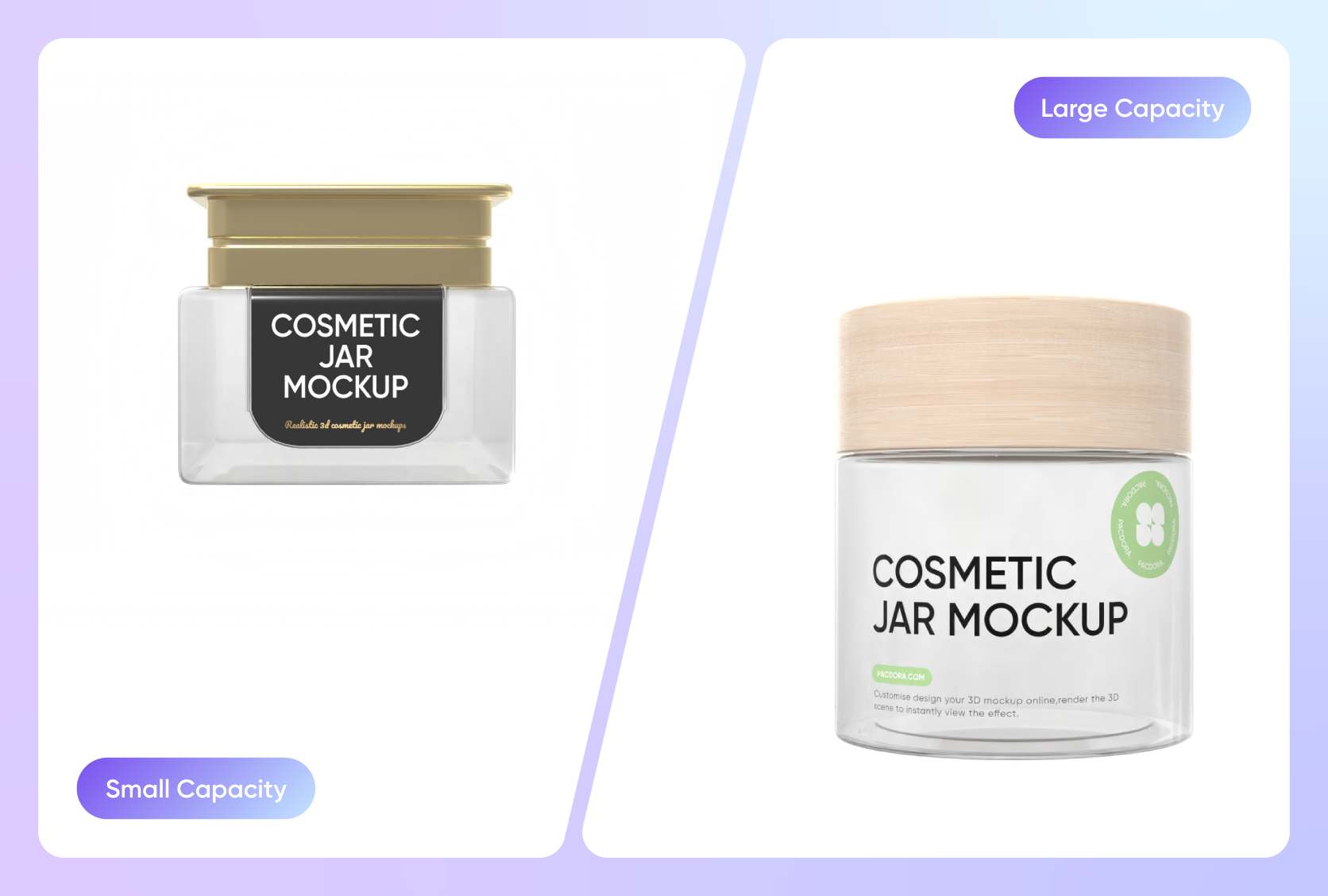 Upload stunning imagery for cosmetic packaging