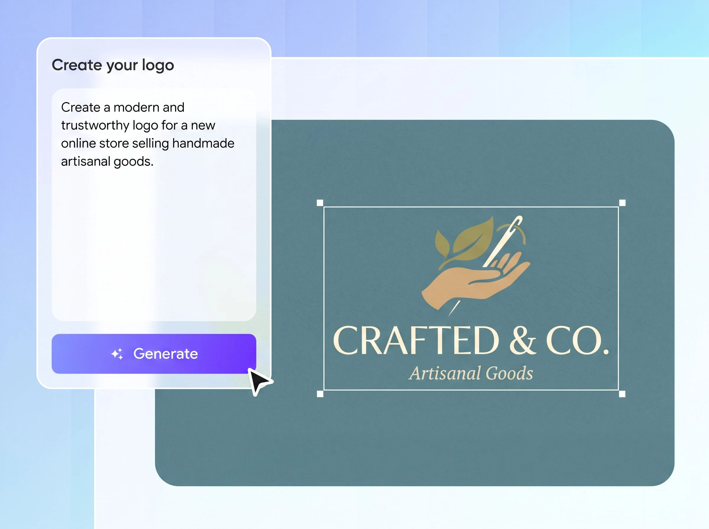 Step 1: Write your Shopify logo prompt