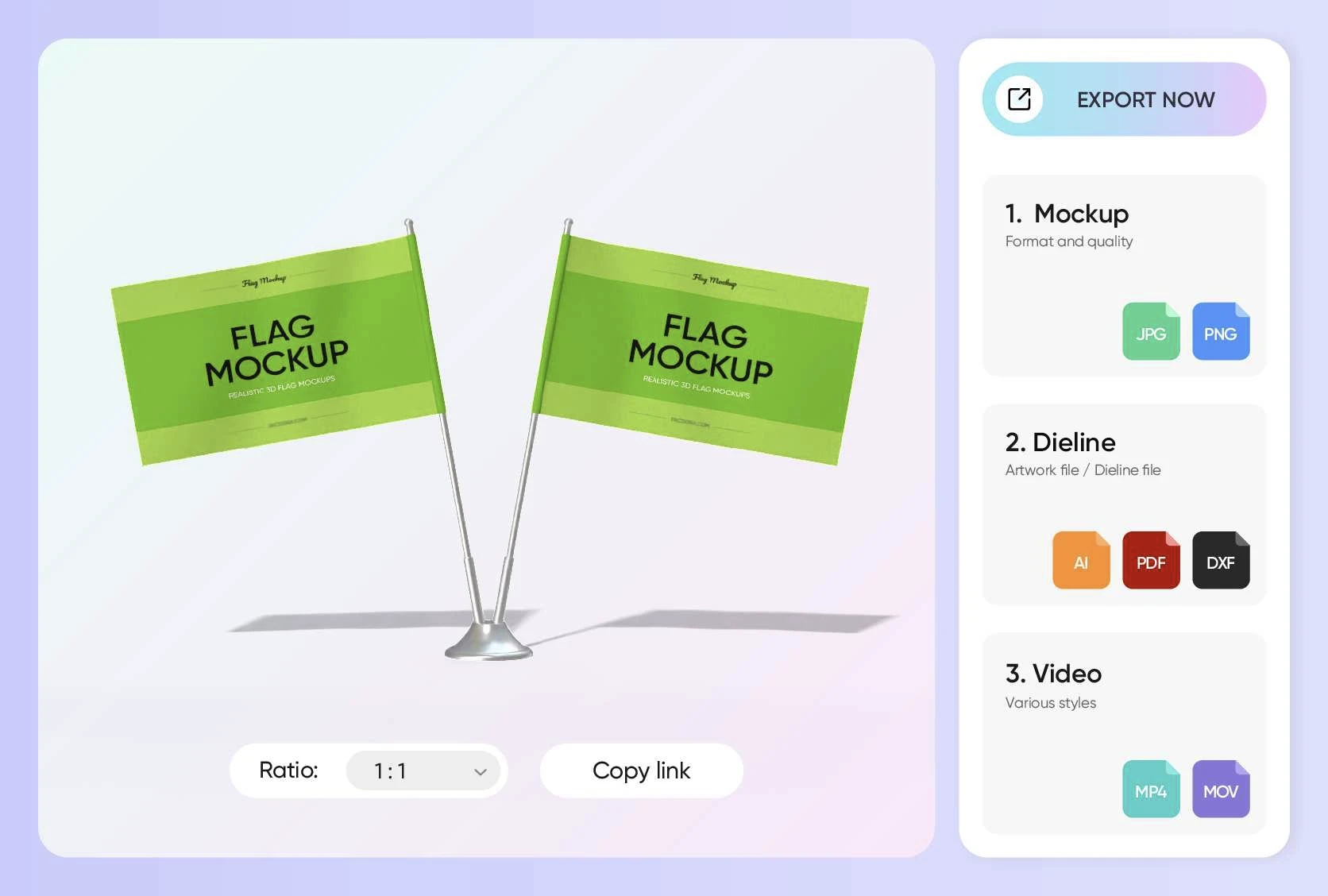 Clear visuals that highlight design details
