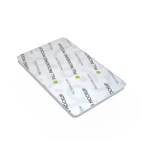 Medicine tablet mockup