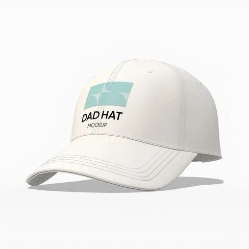 Cotton trucker hat mockup