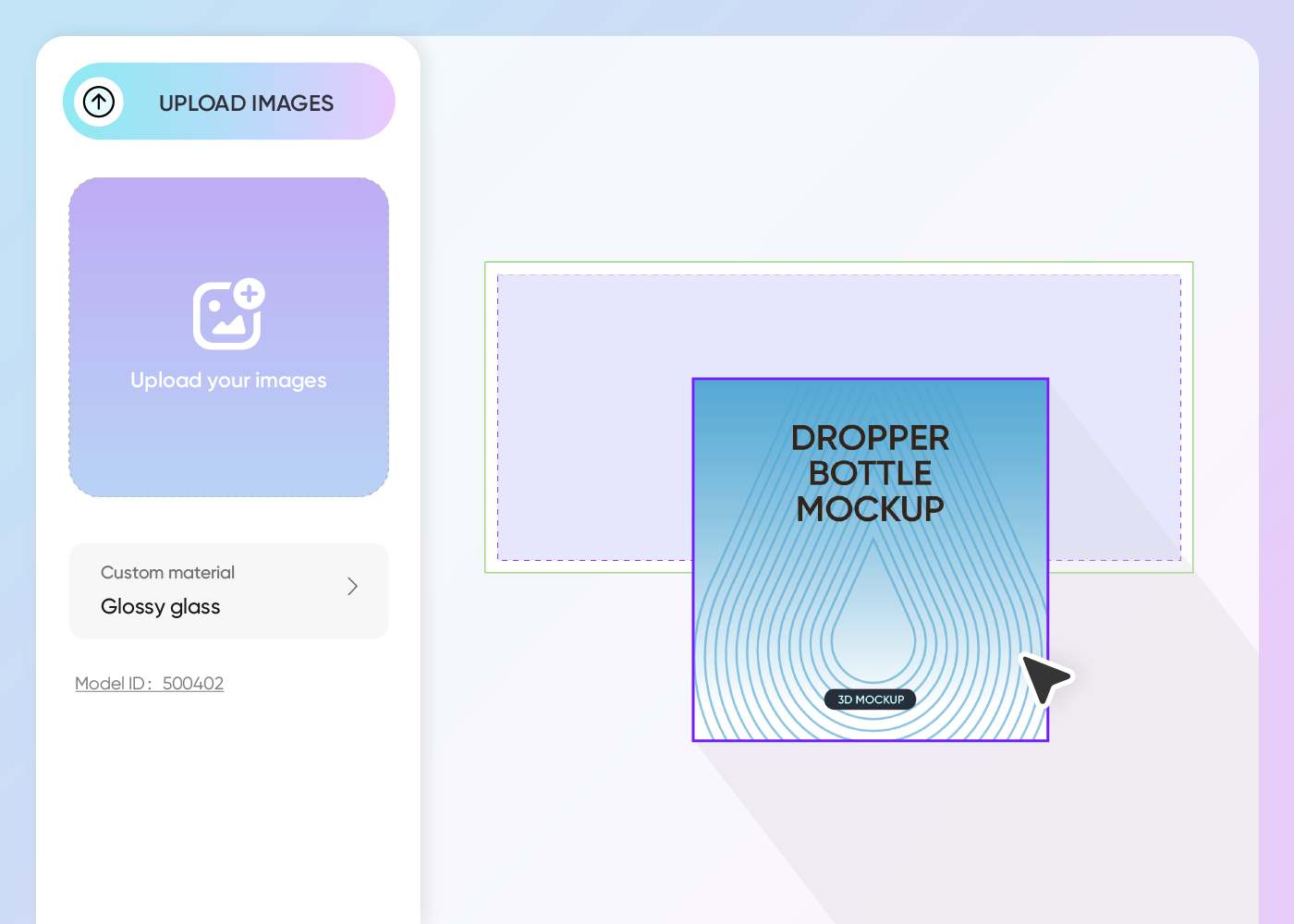 Step 2: Upload your labels and personalize