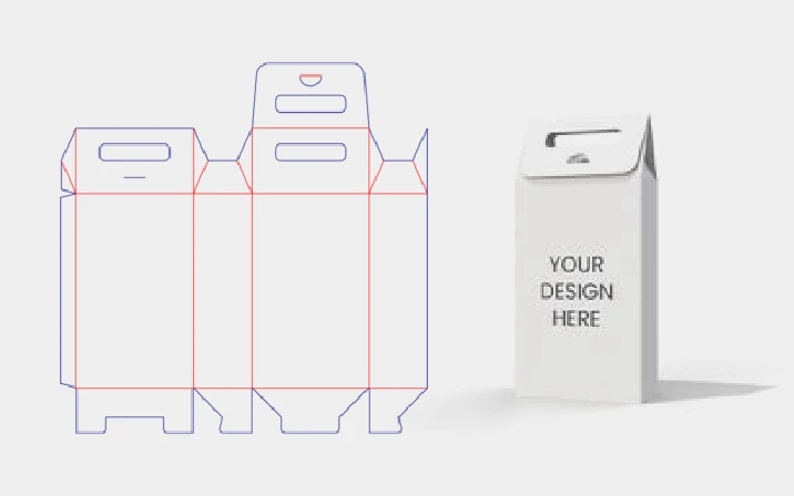 Gift tea bag template
