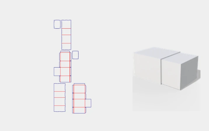 Drawer ring box template