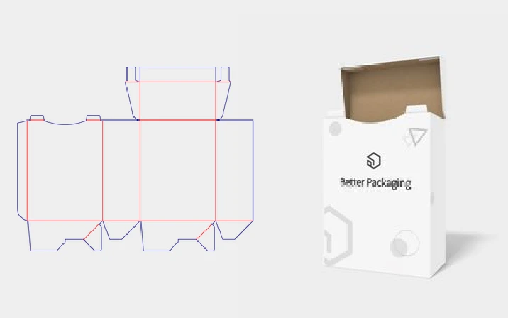 Strawberry Pocky box template