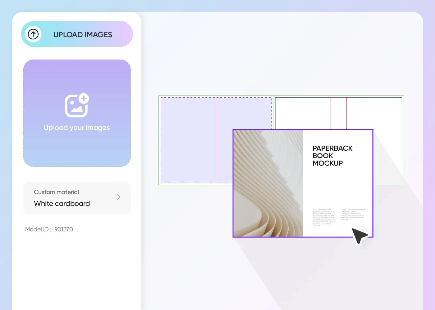 Step 2: Upload your design and customize