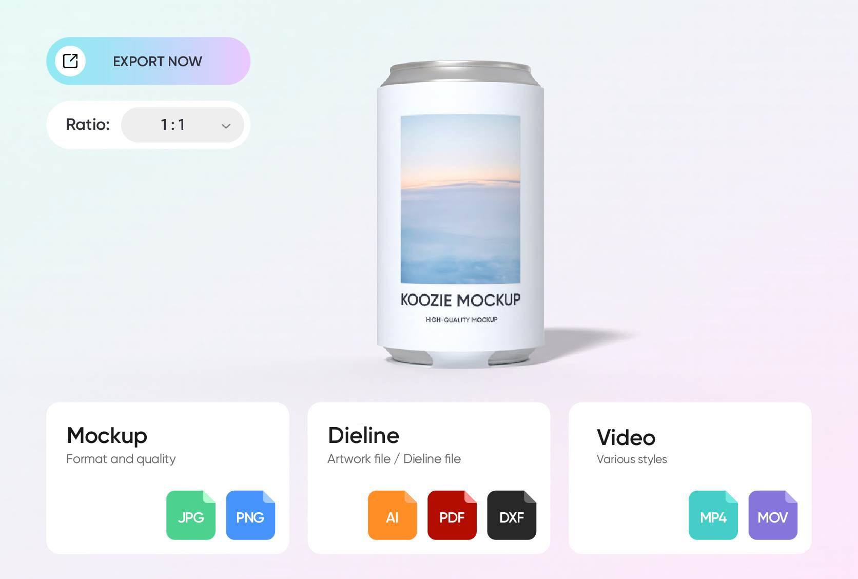 HD formats that show clear presentation