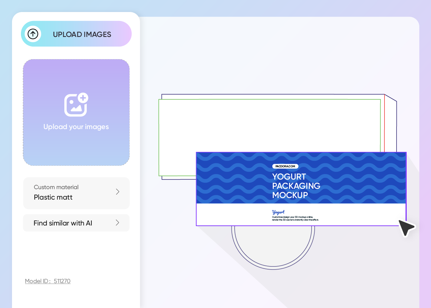 Step 2: Upload design and customize