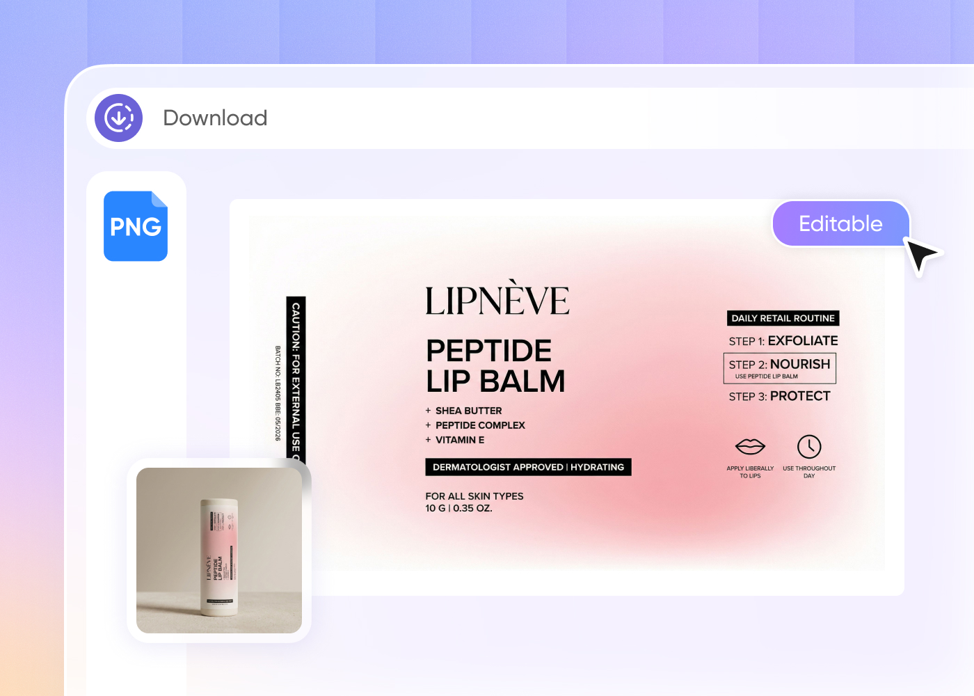 Step 3: Export and print