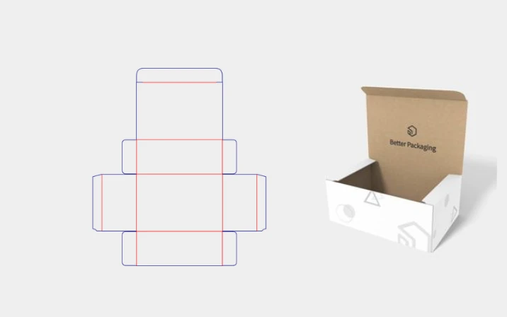 Printable kawaii box template