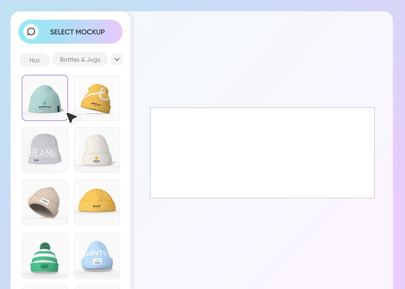 Step 1: Choose a toboggan hat