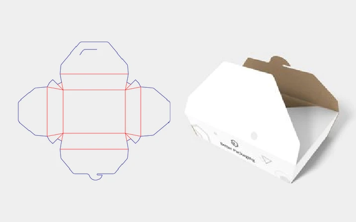 Printable Photoshop box template