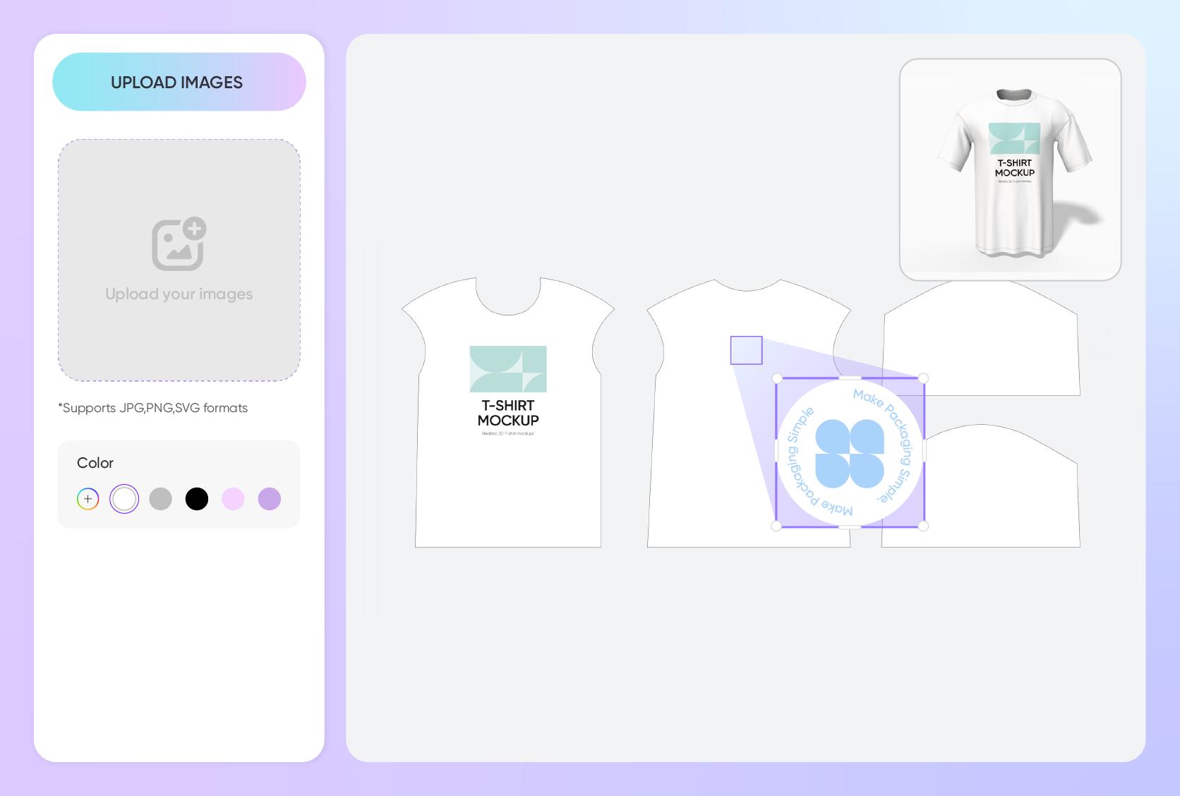Hassle-free customization with stylish designs