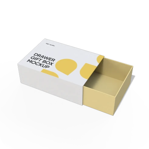 Drawer soap box mockup