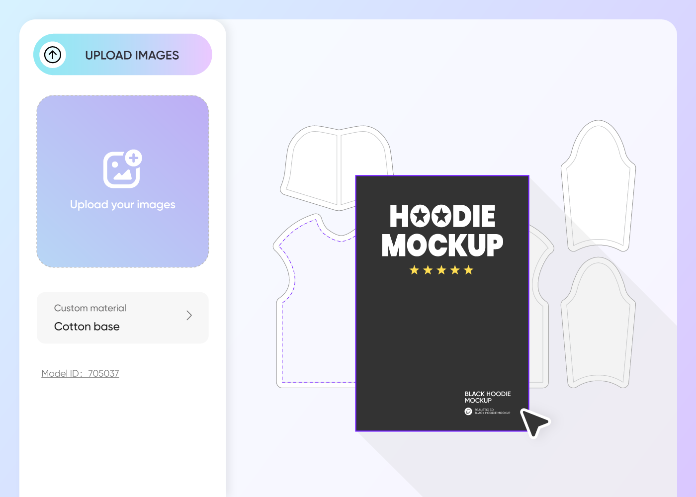 Step 2: Upload your artwork and customize