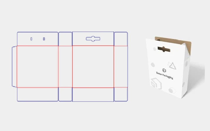 Custom paper box