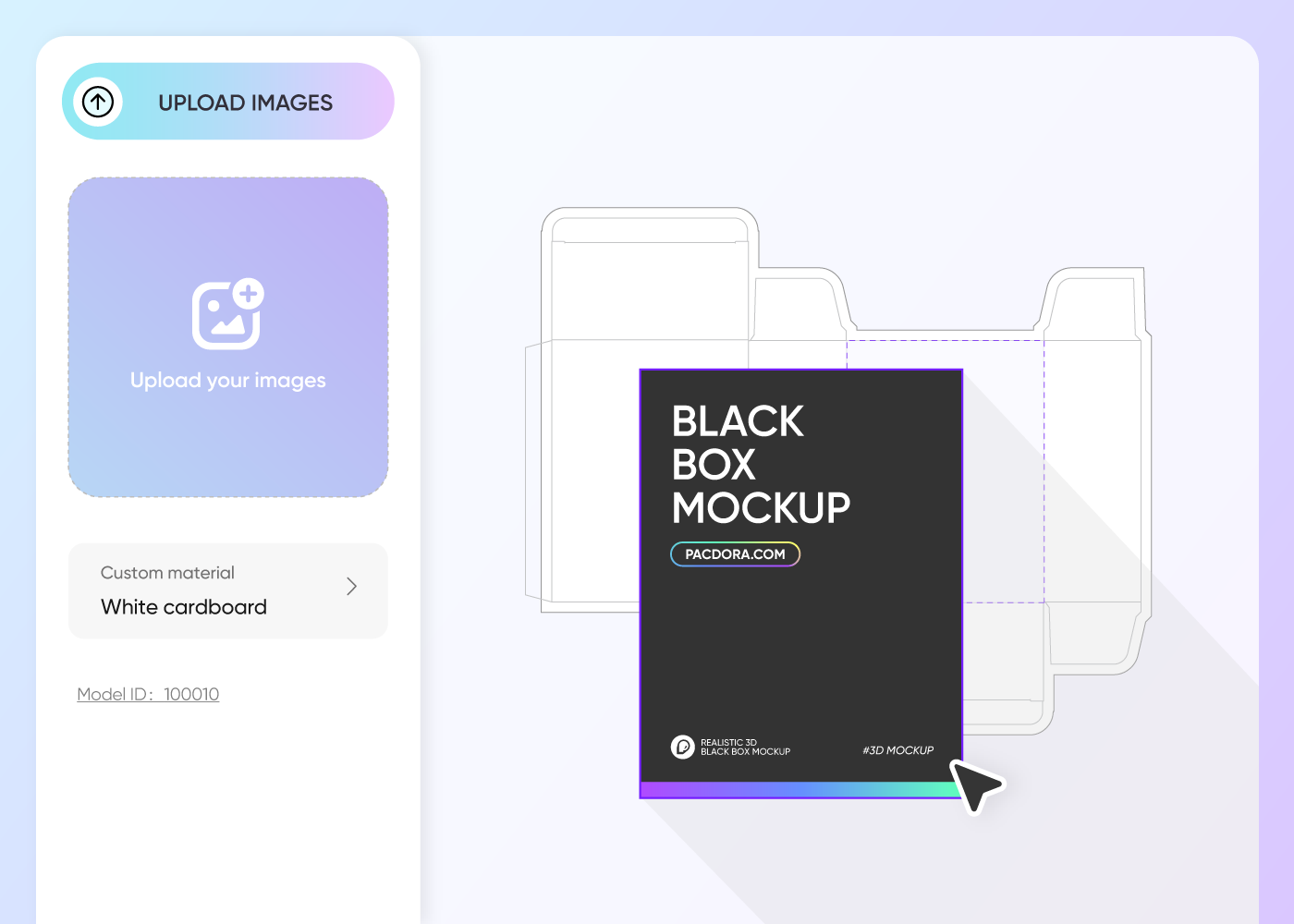 Step 2: Upload design and customize