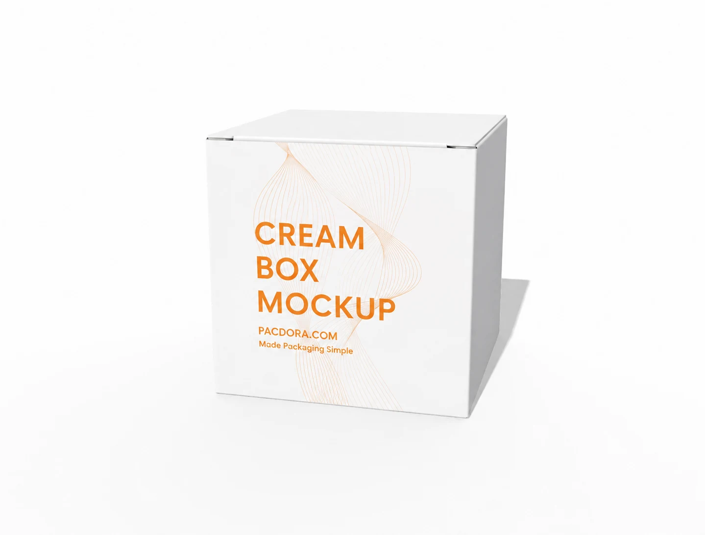 Mockup de frasco de cosmético Mockup de frasco de cosmético