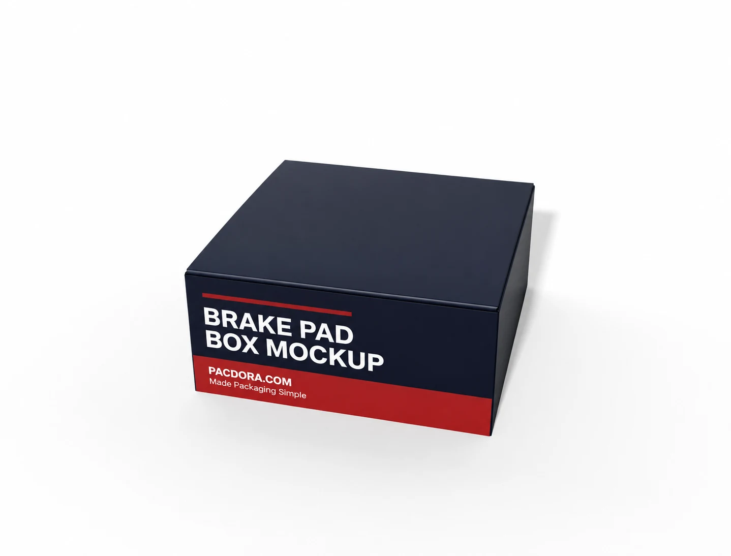 Mockup de embalagem de filtro de ar 