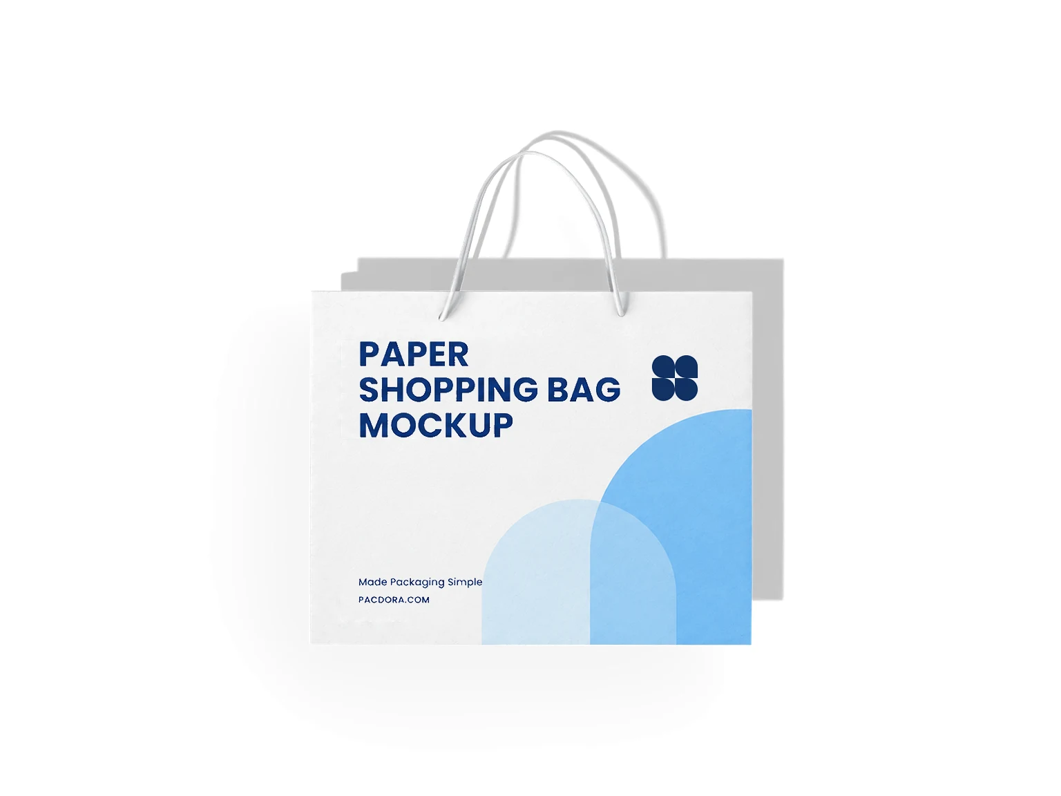 Oil filter can mockup Paper shopping bag mockup
