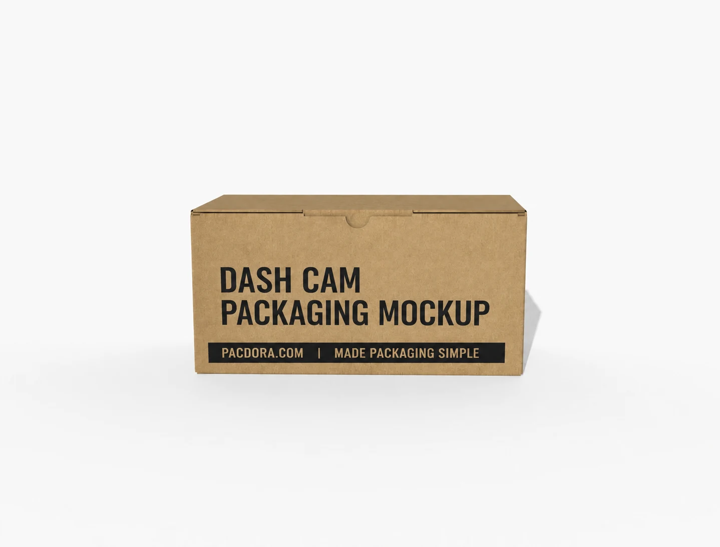Mockup de embalagem de filtro de ar 