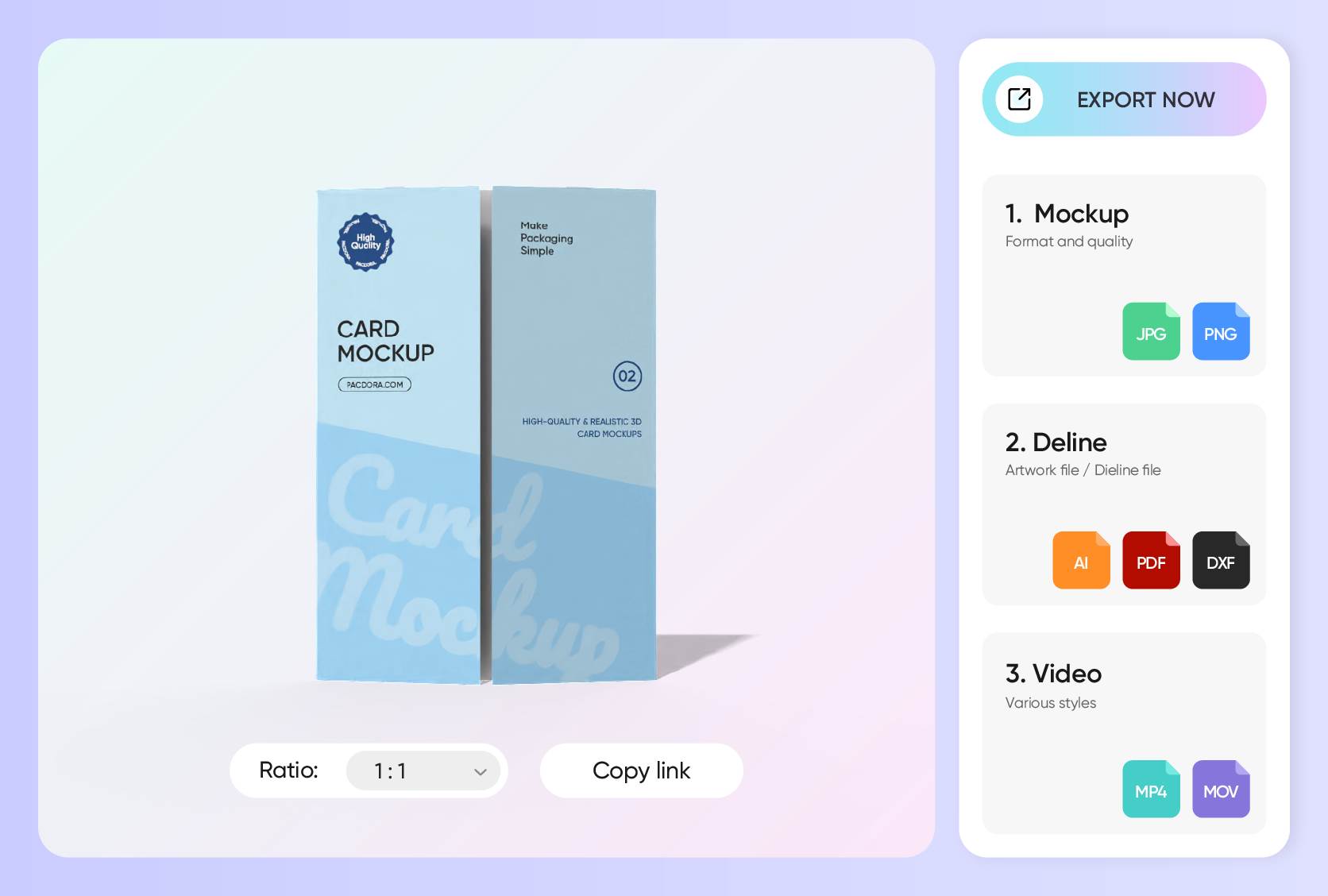 Instant download for client or printer