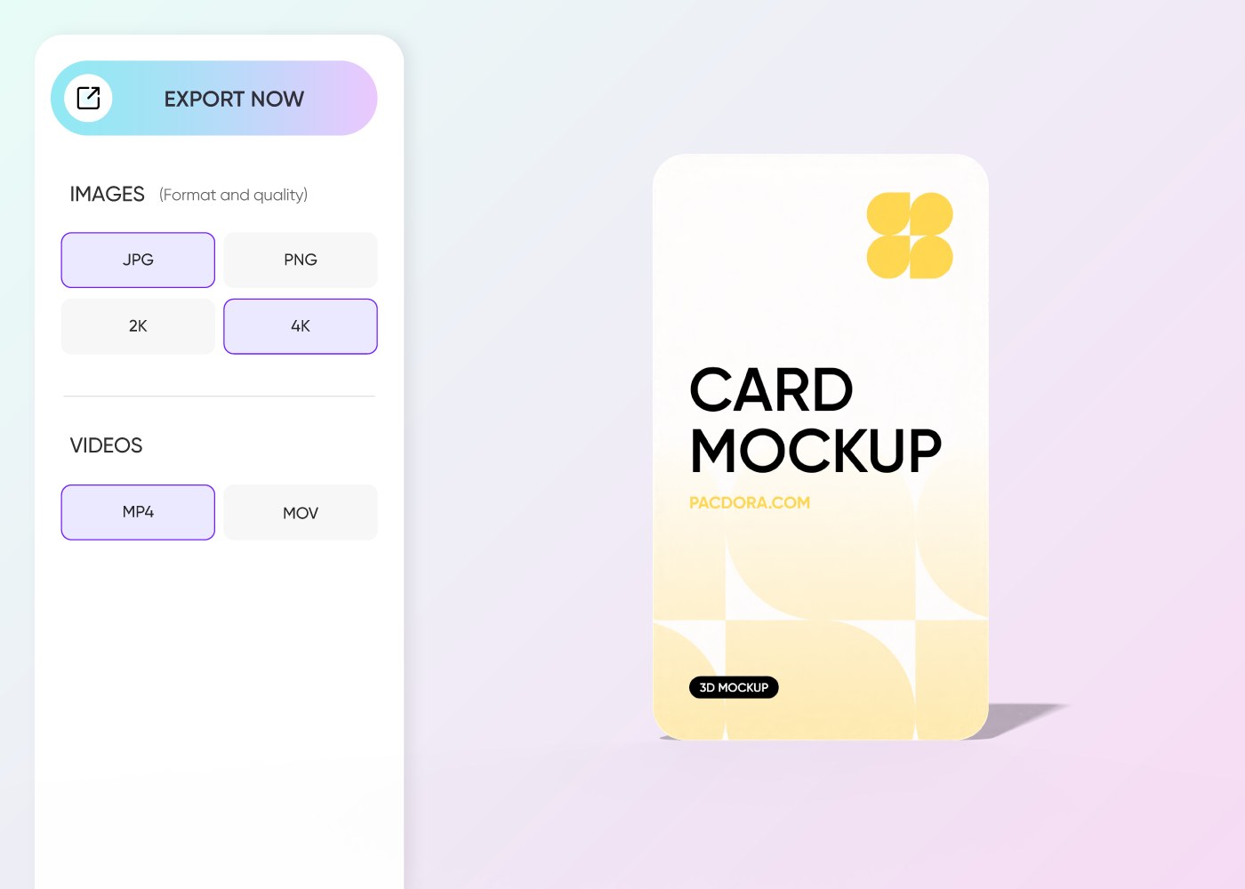 Step 3: Download your A5 card mockup