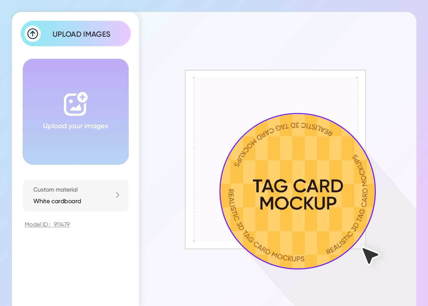 Step 2: Upload your design and customize