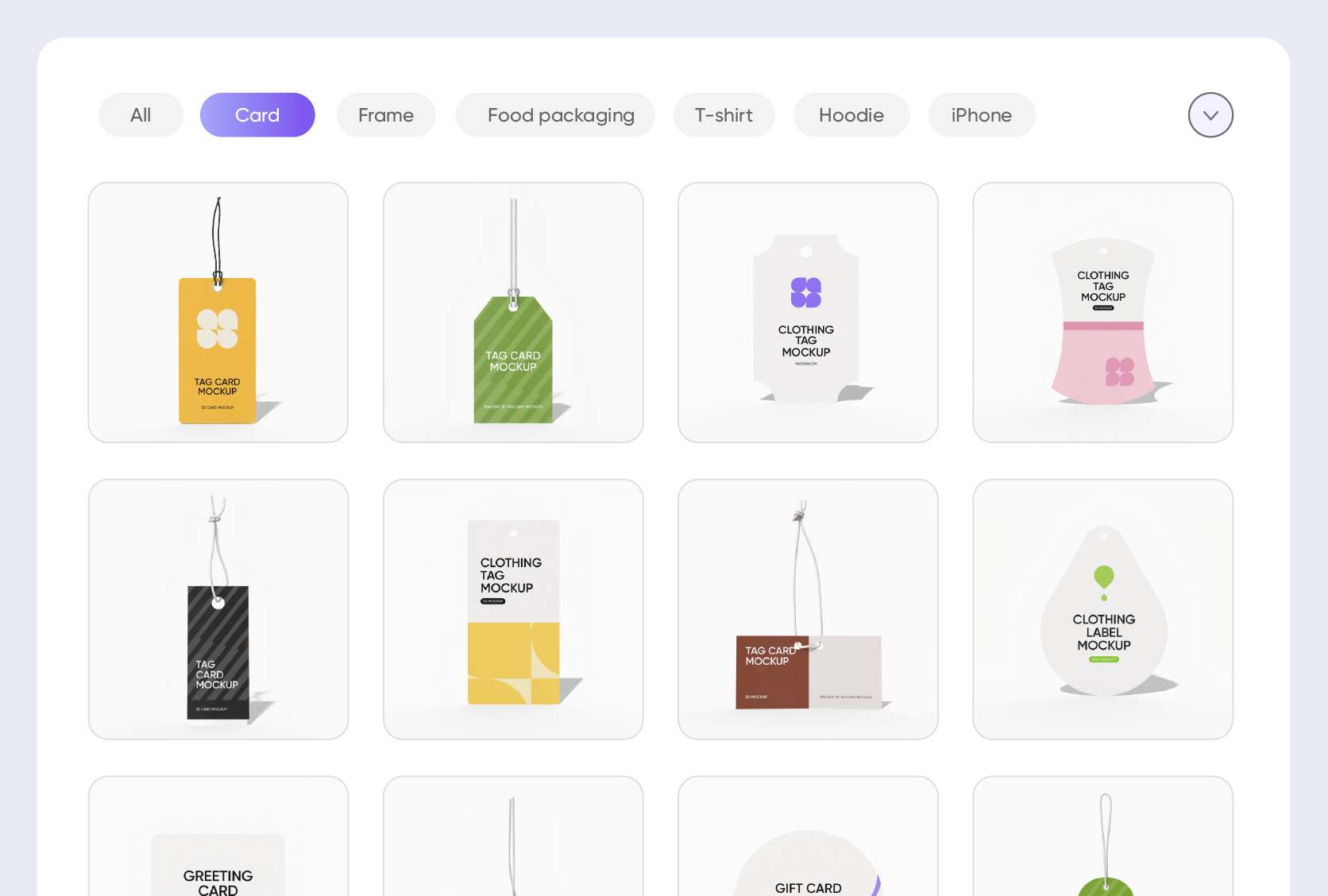 Shapes and sizes that suit branding needs
