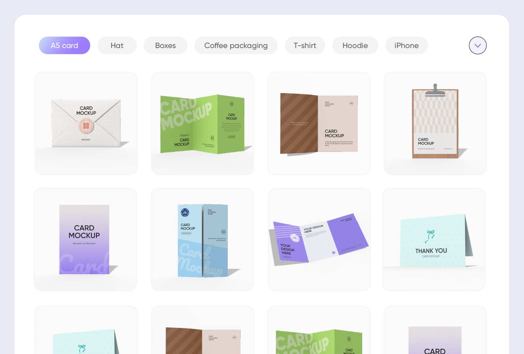 Suitable A5 card styles for all occasions